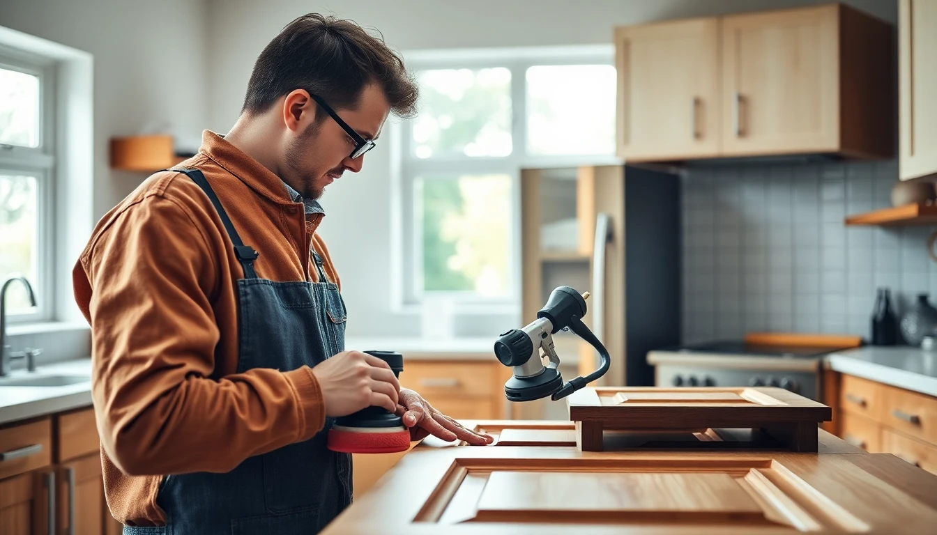 Cabinet Refacing & Refinishing