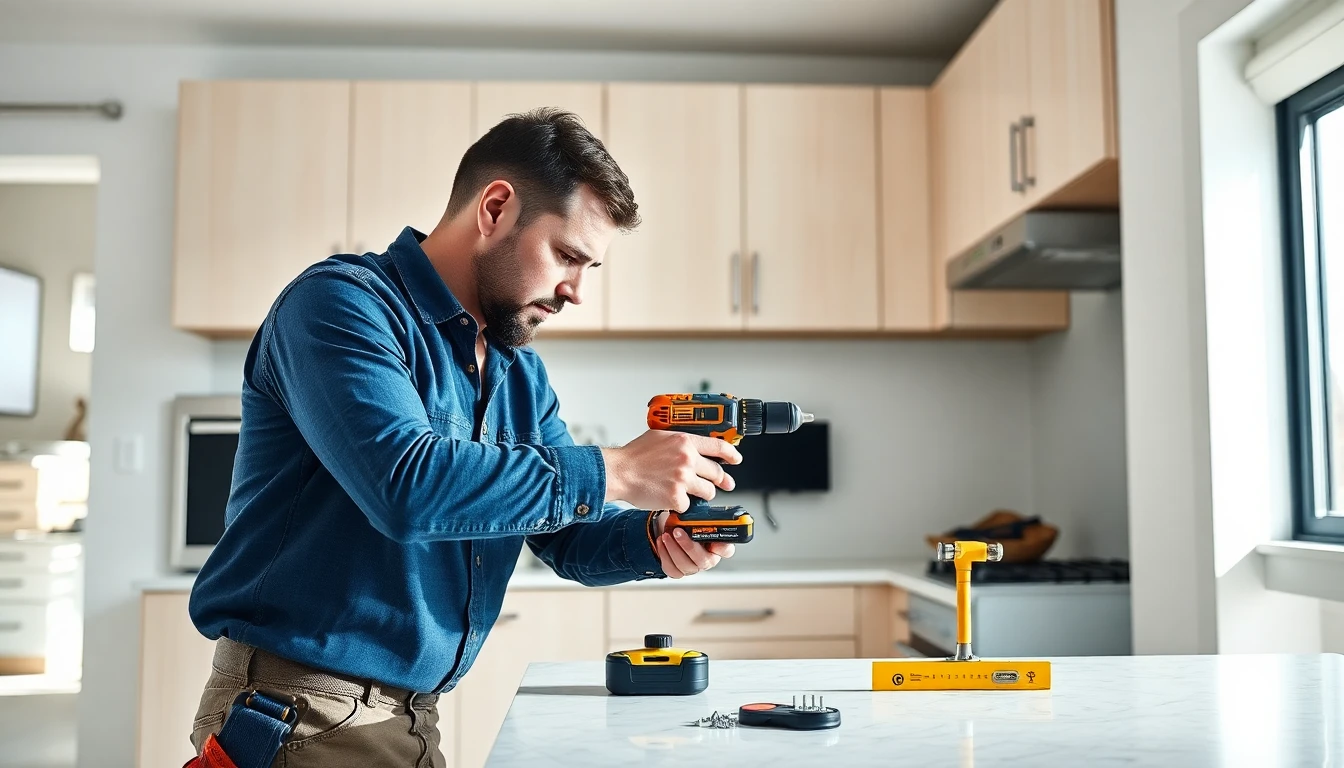 Custom Cabinet Installation